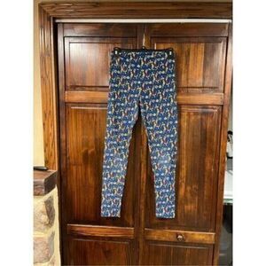 Lularoe blue hula girl leggings size OS